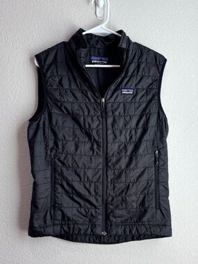 Men’s Patagonia Nano Puff Vest Black Small